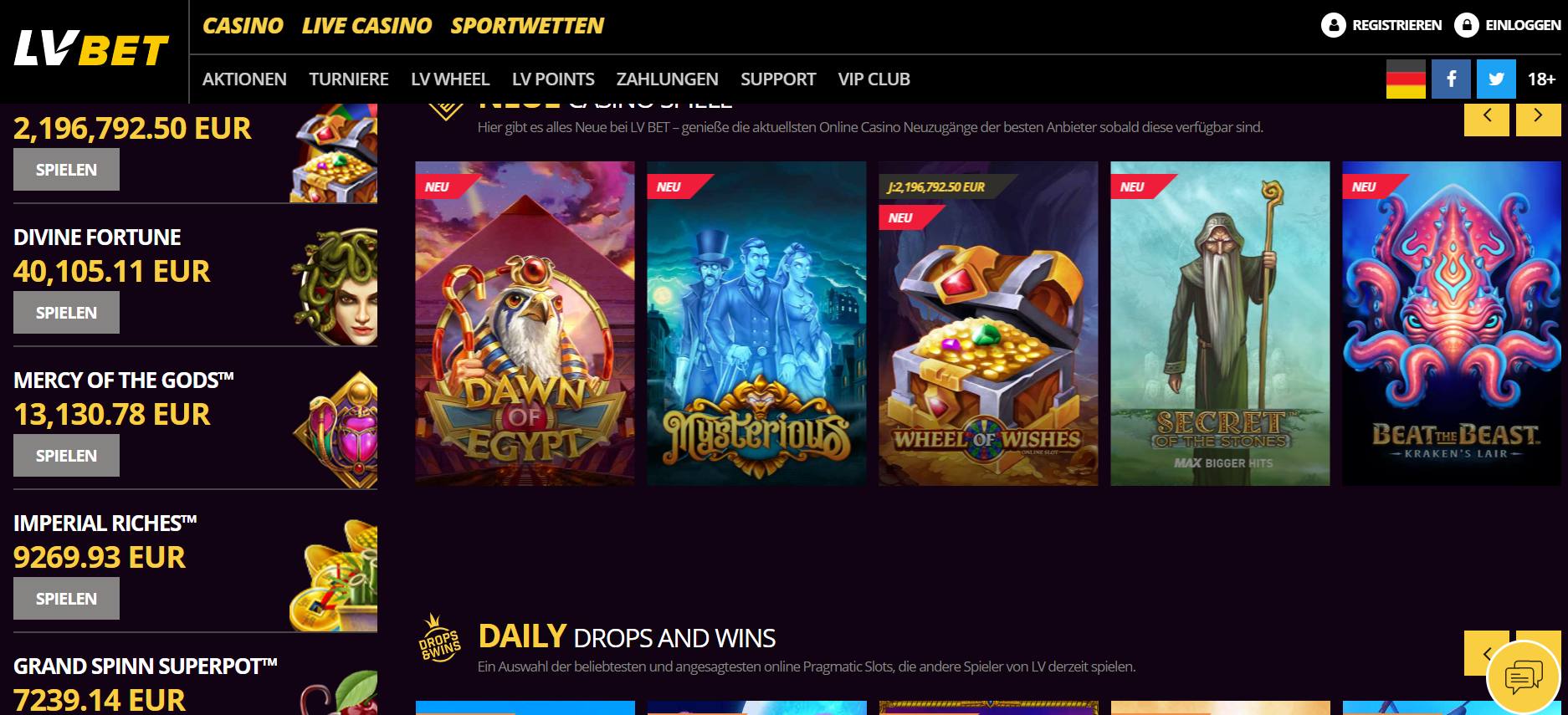 Lv bet casino
