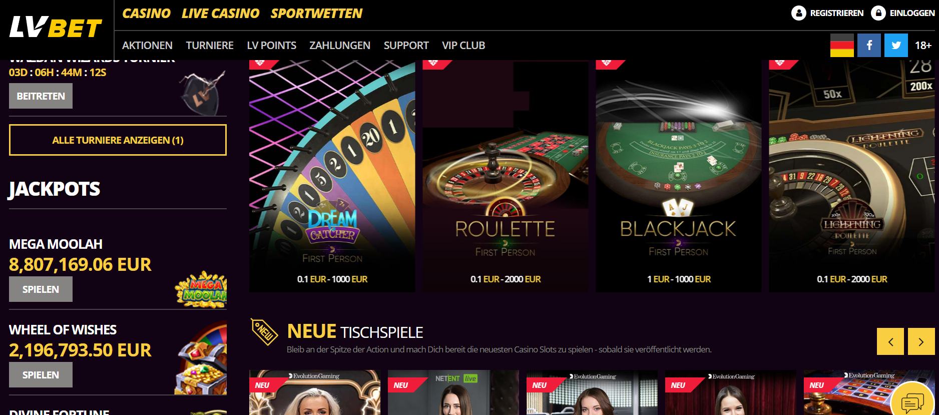 Lv bet casino